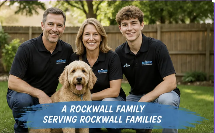 Temporary family-team image serving as the About-page photo placeholder