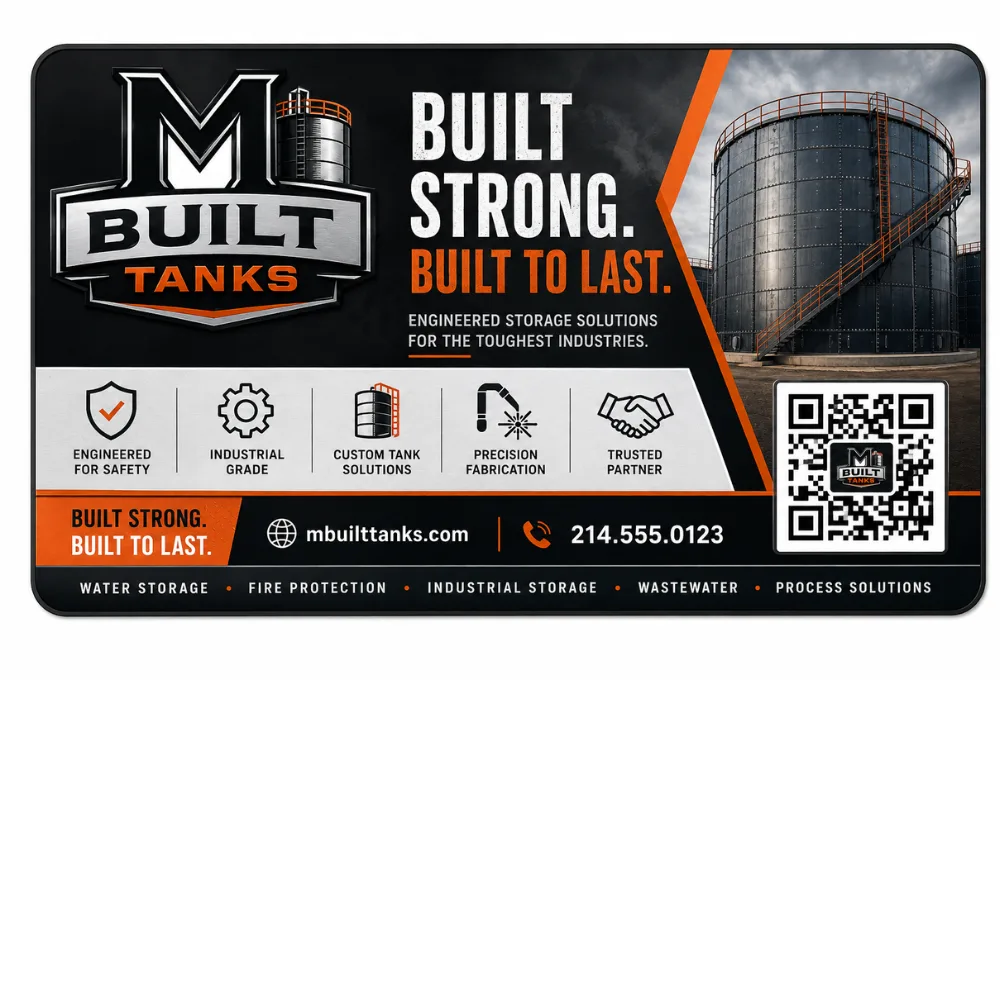 M Built Tanks brand application